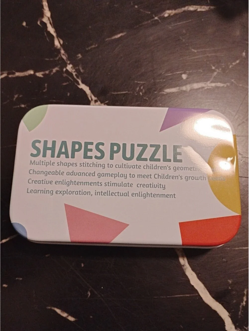 SHAPES PUZZLES Montessori STEM (CARDS ONLY)- NEW SEALED